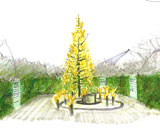 Kunstweihnachtsbaum 28.11.2009